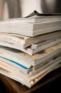 CrossFit Magazines stack