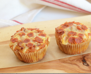 Breakfast Pizza Muffins