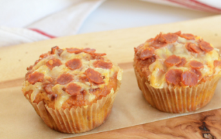 Breakfast Pizza Muffins