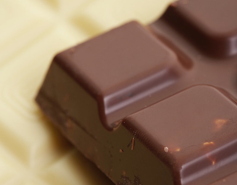 Chocolate Bar Up Close