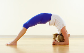 Woman Practicing Yoga